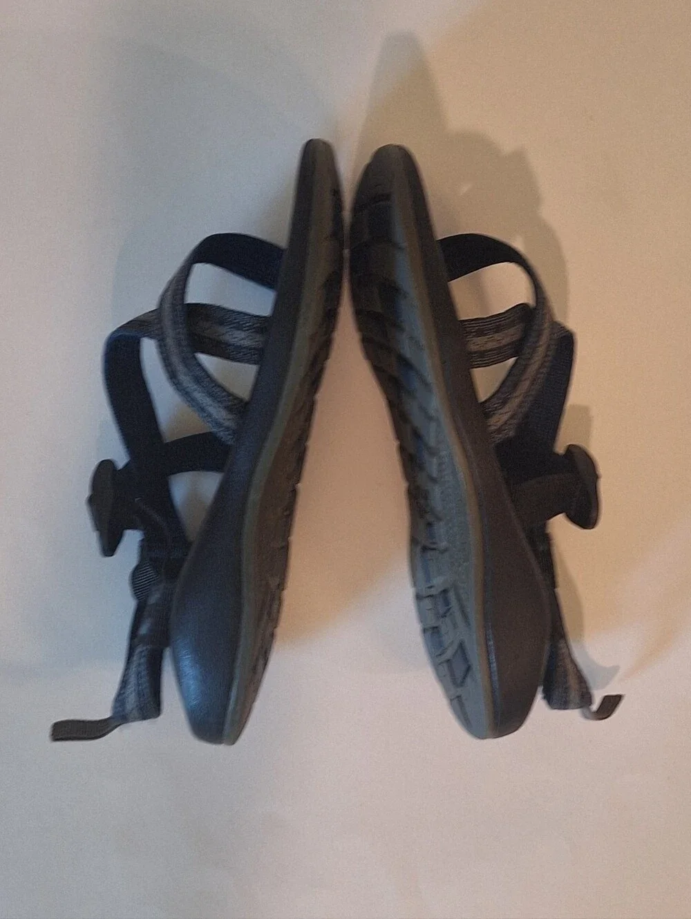 Chacos Z/1 Classic/EcoTread Unisex Size 5 Sandals Stakes Blue Gray Adj Straps